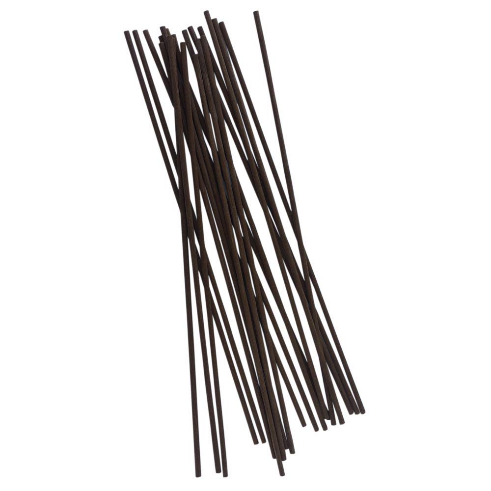 12inch(30cm) Brown Fiber Stick Replacement Fragrance Reed Diffuser Sticks Set of 50