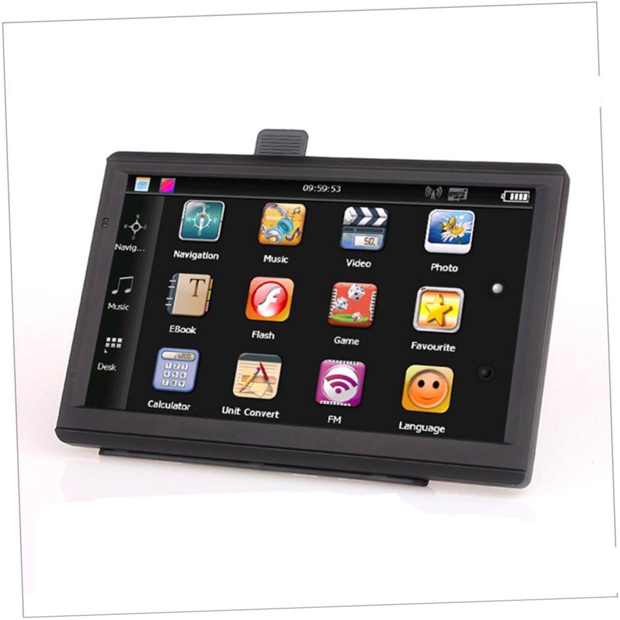 7 Auto GPS Navigationssystem mit Touchscreen LCD Digitaldisplay 8gb Speicher 1200mah Akku für LKW und Pkw Navigation und Professionelle Sprachsteuerung