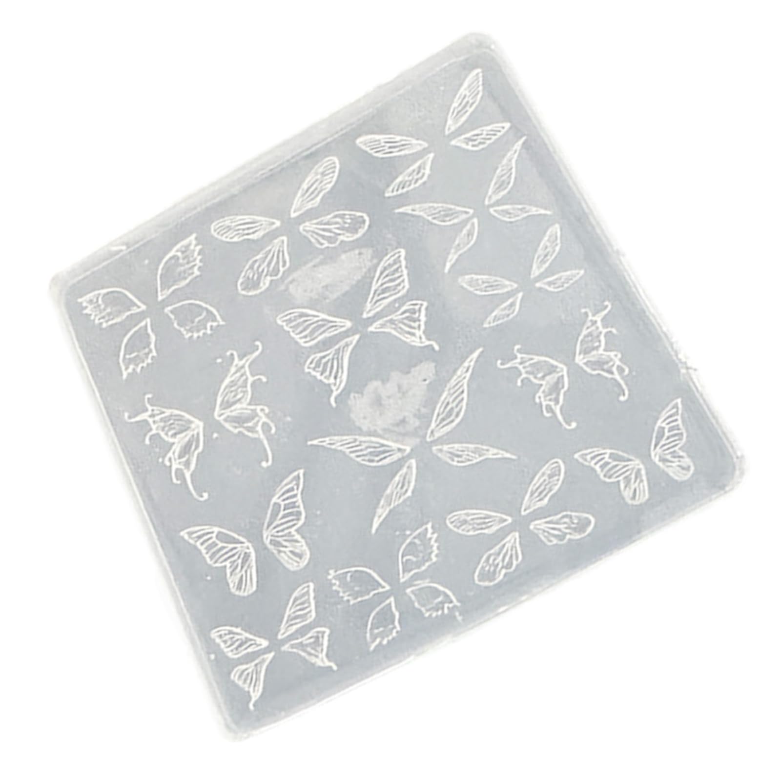 fexxkg Silicone Butterfly Wing Nails Art Mold For Carving Reusable Nails Decoration Craft Tool With Intricate Detailing