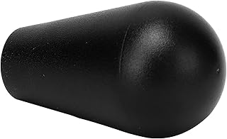 Joystick Handle Game Rocker Handle Abs Joystick Ball Head M6 American Style Oval Game Rocker Top Handle Gaming Accessory (Black)