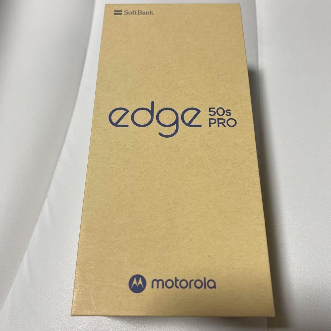 2台まとめ【新品】motorola edge 50s pro ブラックビューティ Amazon | SoftBank版 motorola edge 50s pro A402MO 8GB/256GB