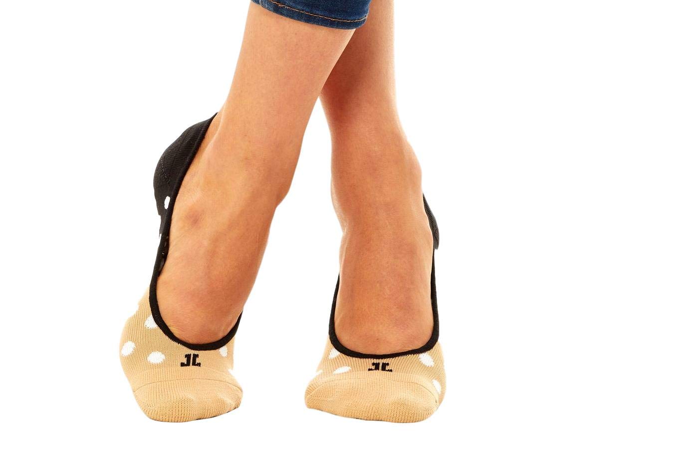 Bootights No Show Socks for Women 2-Pack - Comfortable Premium Cushioned Non-Slip, Moisture-Wicking Women's Socks