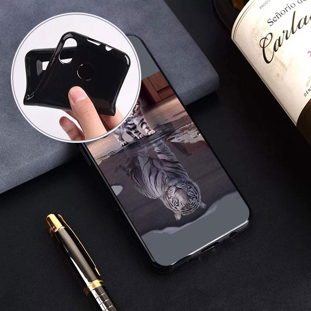 Cover per Doogee V20 Pro (6.43), Custodia per Telefono Ultrasottile Antiurto e Antigraffio, Morbido Silicone TPU Nero Protettiva Case per Doogee V20