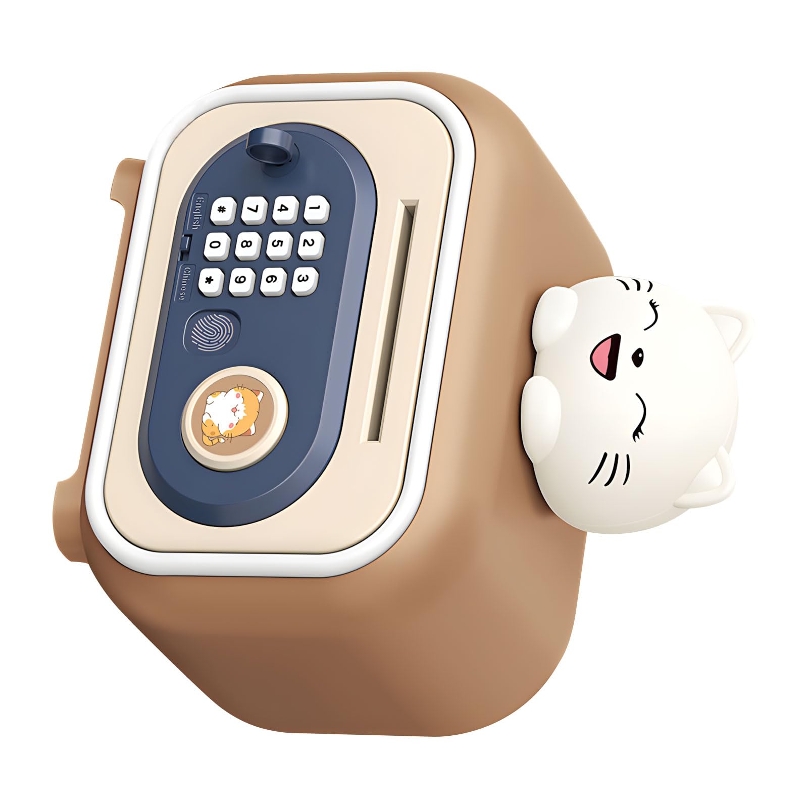 WGBOSMG Playful Cartoon Design Savings Unit with Various Access Choices for Kids to Build Good Saving Habits Colorful Storage Institution
