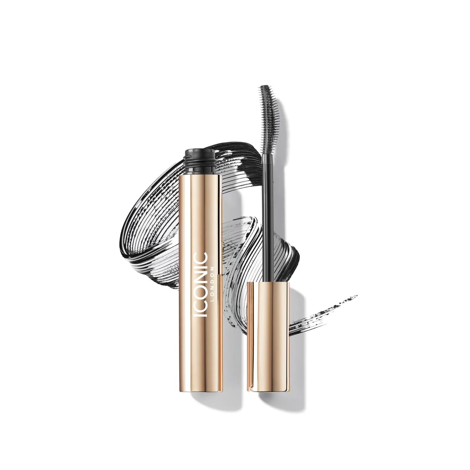 ICONIC LONDON Enrich & Elevate Mascara | Volumizing, Lengthening + Lifting Mascara for Stunning Lashes, Cruelty-Free, Vegan Makeup, 0.25 Fl oz