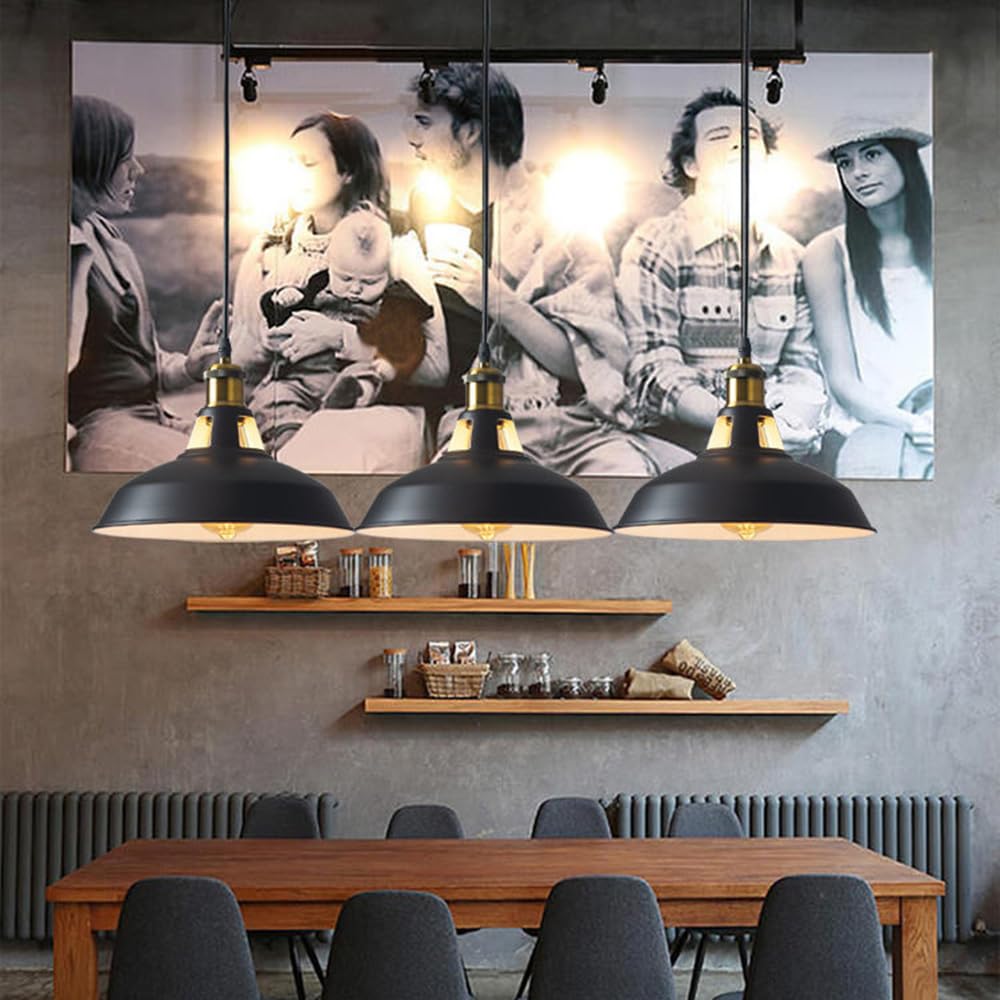 Żyrandol w stylu retro industrialnym do jadalni, baru w stylu amerykańskim, kawiarni, z kutego żelaza, odpowiedni do sypialni, hotelu, biznesu, oprawa oświetleniowa.