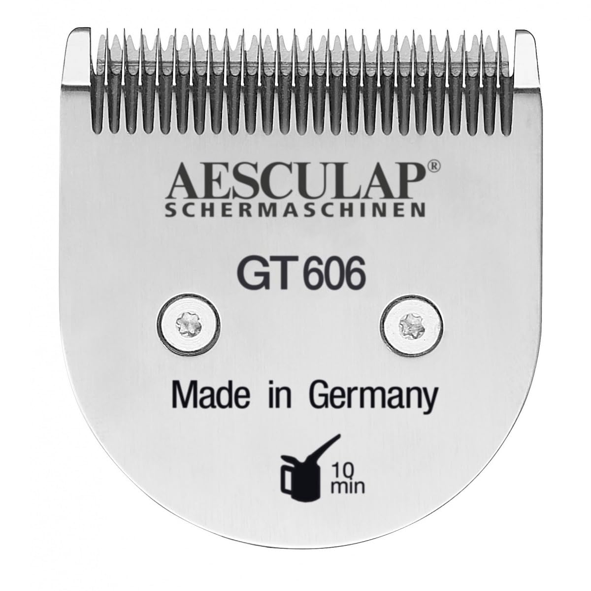 Rotschopf24 Aesculap Scherkopf GT606 für Akkurata und Akkurata 2 (GT405 / GT407), sowie Vega und Vega 2 (GT410 / GT412). Schneidsatz, Ersatzscherkopf, Ersatzschneidsatz.