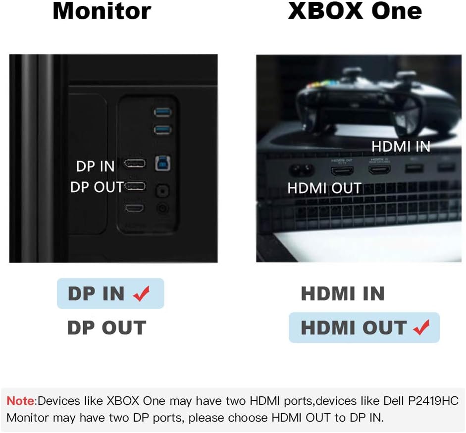 Best Review HDMI to DisplayPort Converter Adapter with USB Power,Phizli 4K x 2K HDMI to DP Adaptor for HDMI Equipped Systems,Compliant with VESA Dual-Mode DisplayPort 1.2, HDMI 1.4 and HDCP