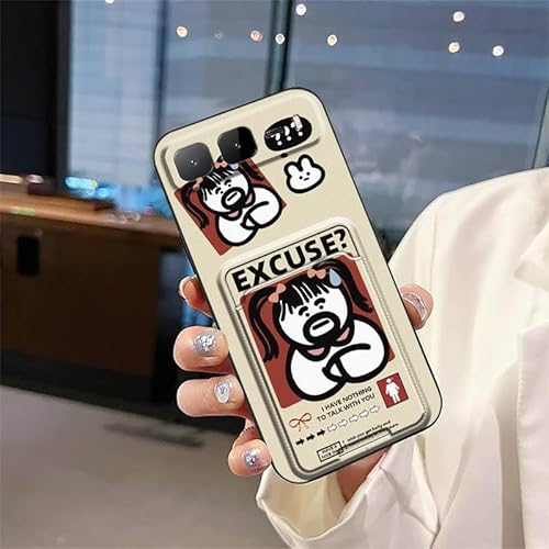 Phone Case Compatible with infinix Hot60i 5G/X6730, Cute Dirt-resistant Soft case Shockproof Durable Silicone Back Cover Anti-du