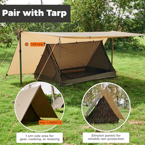Tienda Mosquitera onewind para 2 Personas, Resistente y Ligera miniatura 5