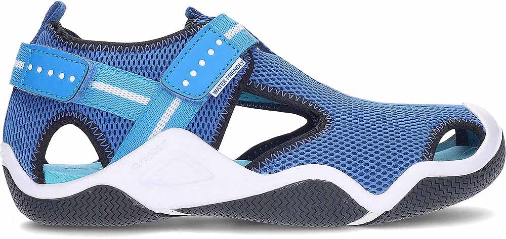 Geox JR Wader A, Boys’ Sandal, Royal,