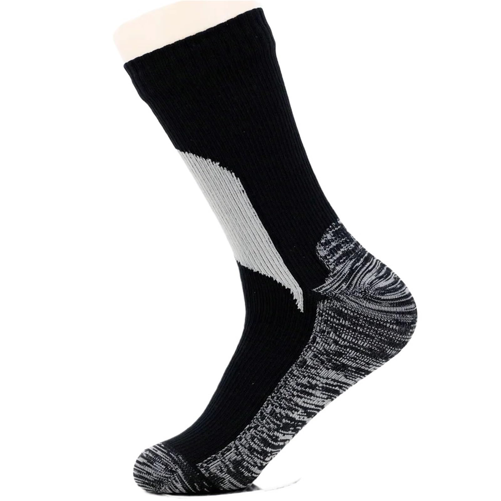 Lot de 2 Paires Chaussettes imperméables Respirantes for l'extérieur, for la randonnée, Le Camping, Ski, l'équitation, Neige, Chaudes et