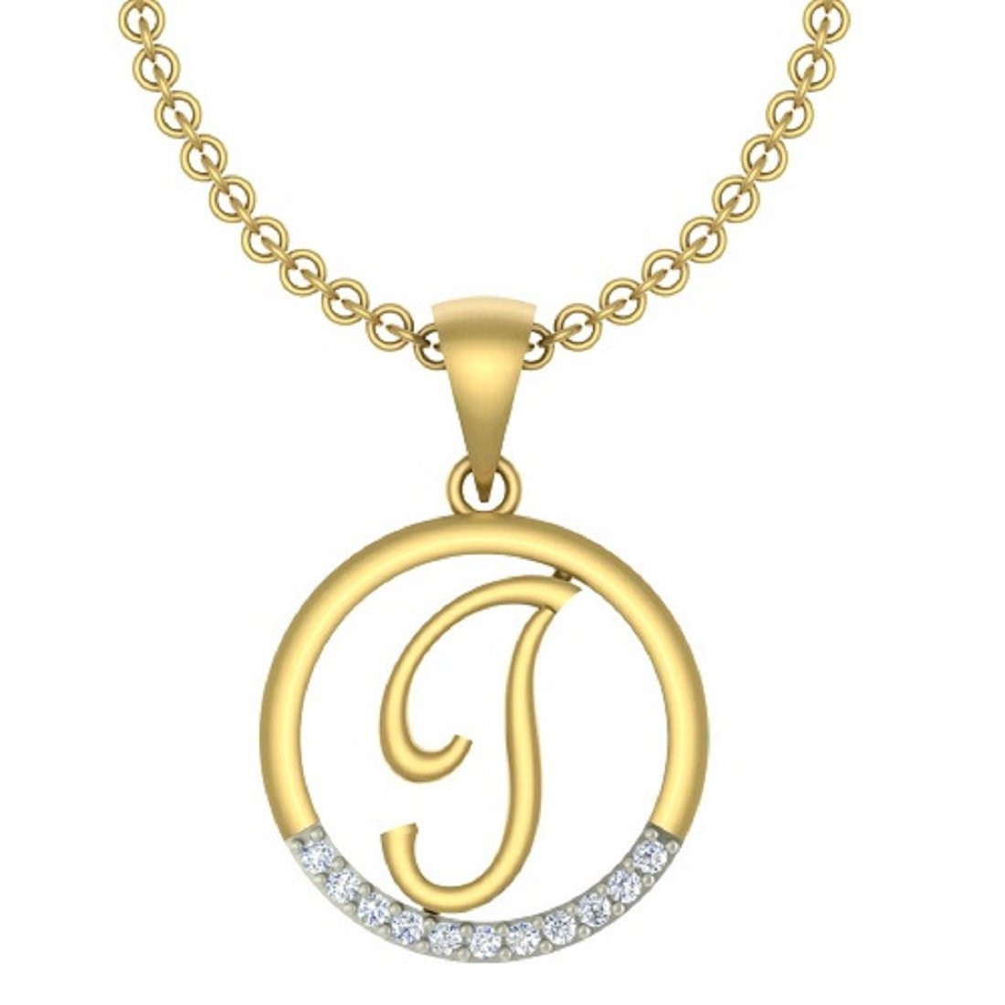 Initial J letter in Circle Gold plated Jewellery Necklace Pendants Chain alphabet Pendant for Girls Women Men Boyfriend Girlfriend Boys Kids Unisex Valentine Gifts pendant-image-49