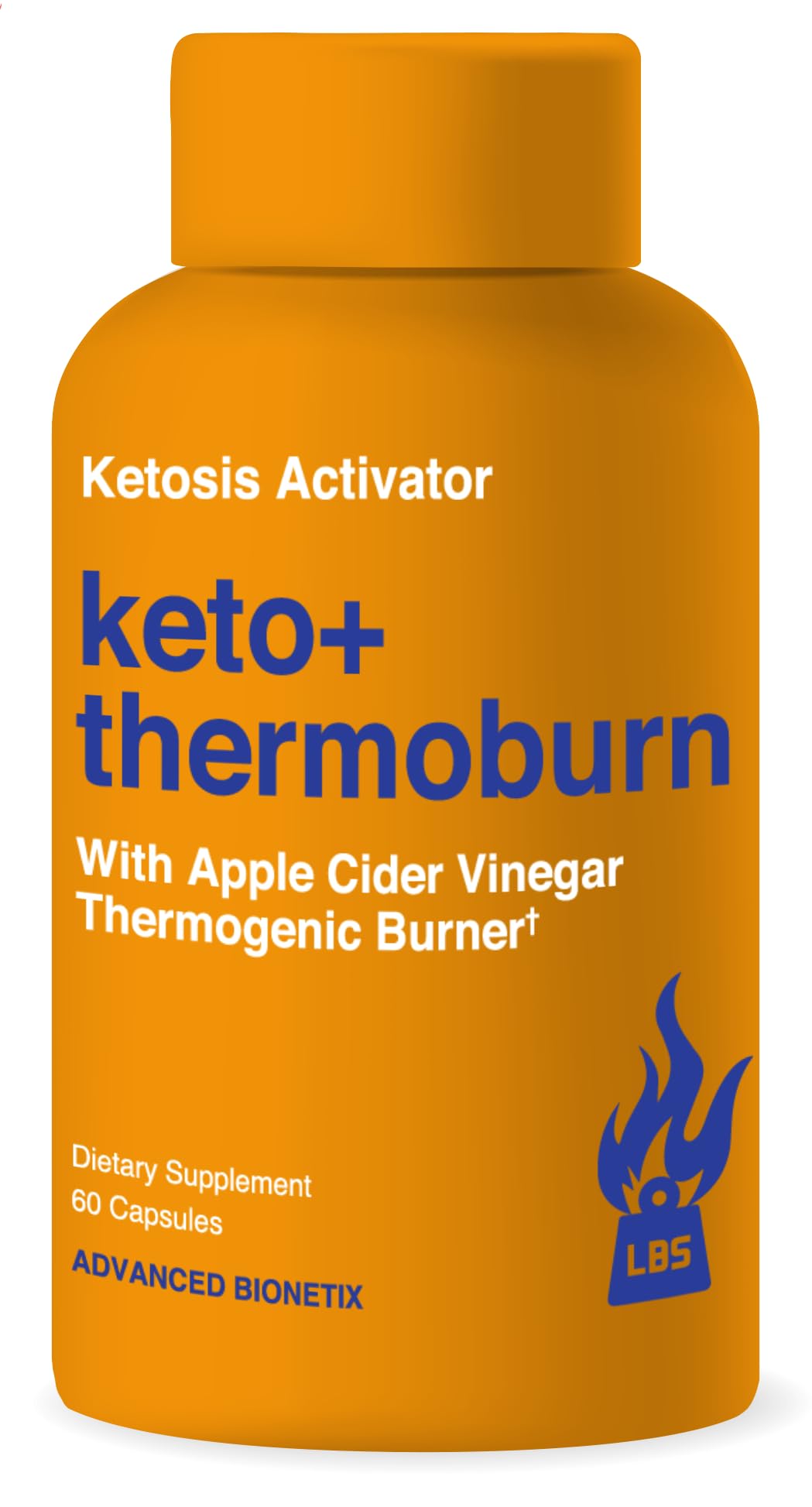 Advanced Bionetix ThermoBurn™ Ketosis Activator Keto Supplement + Apple Cider Vinegar Capsules Thermogenic Weight Loss. ACV Pills Work Synergistically Hunger Control, Detox, Diet Pills that Work