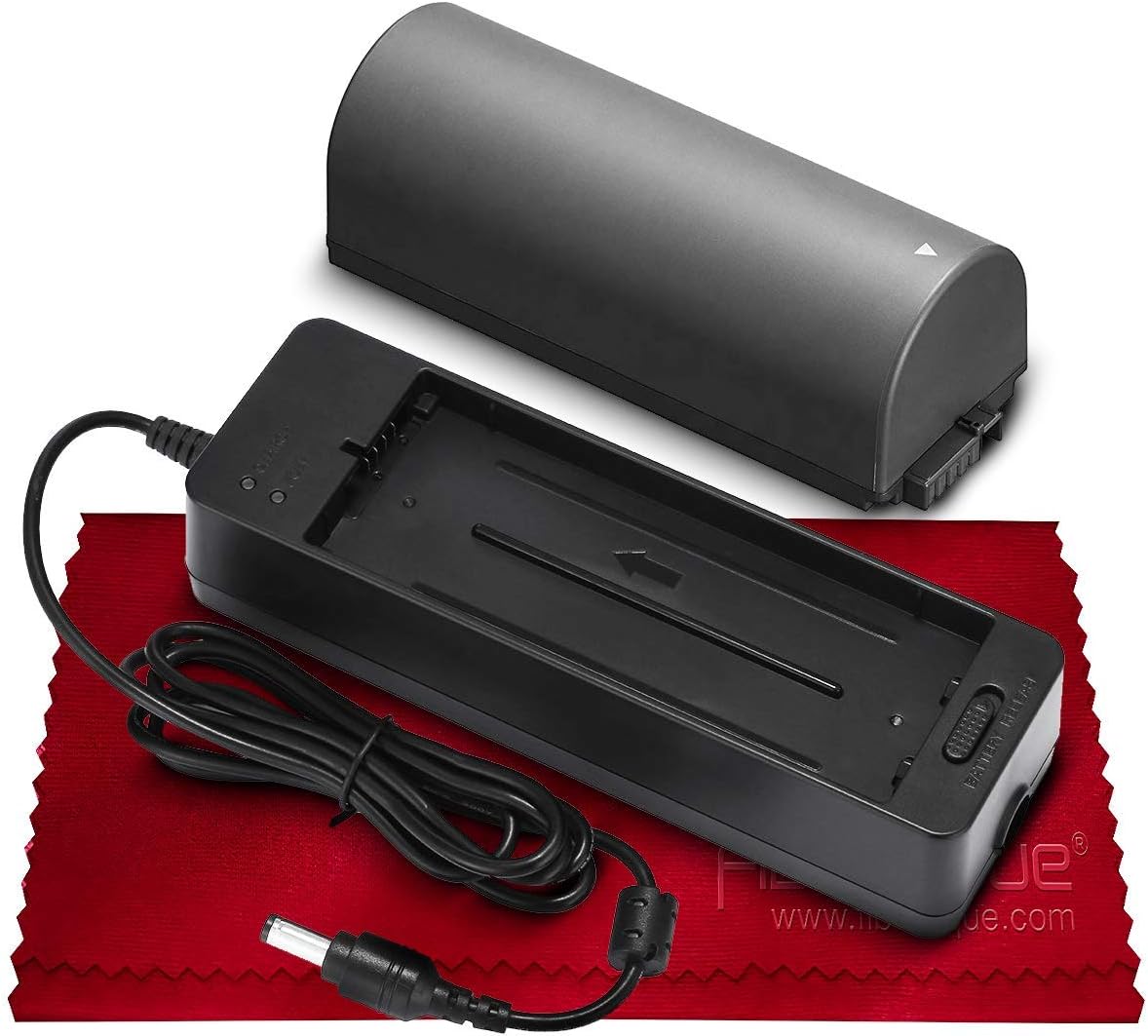 XPIX Battery and Charger Kit for Canon NB-CP2LH, NB-CP2L, NB-CP1L Battery CG-CP200 Charger Adapter for Canon Compact Photo Printers SELPHY CP800, CP900, CP910, CP1200, CP1300, CP1500