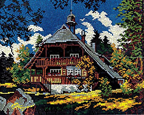 stickit Mini Stecksystem Schwarzwald Haus ca. 9.200 Teile Nr. 41236