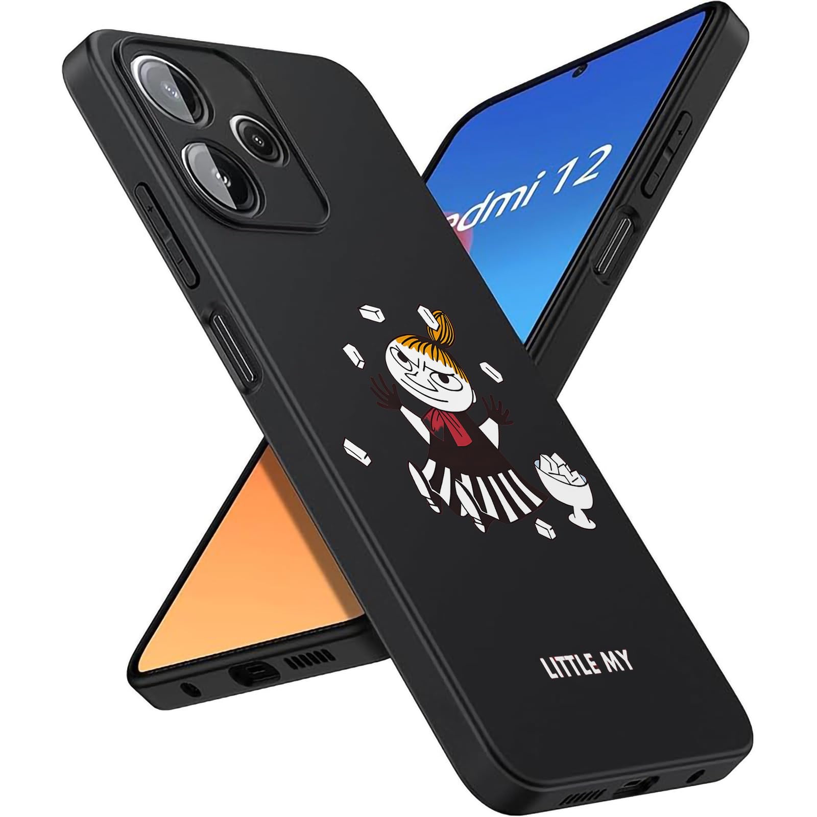 Amazon.co.jp: AZAPPCSE Redmi 12 5G 用 ケース ムーミン アニメ 漫画