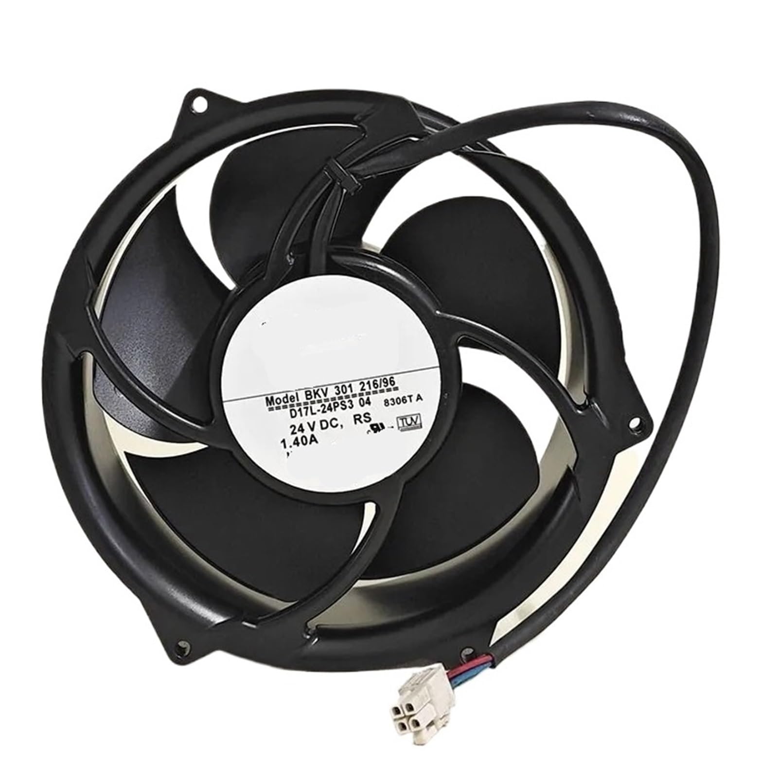 1 Uds BKV301 216/96 D17L-24PS3 04 24V 17251 172 * 172 * 51mm Ventilador de refrigeración