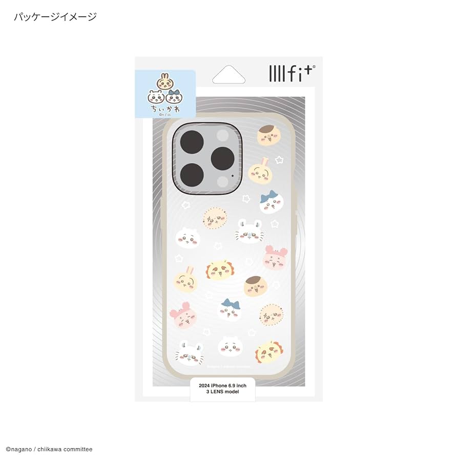 ちいかわ Amazon.co.jp: グルマンディーズ ちいかわ IIIIfit Clear