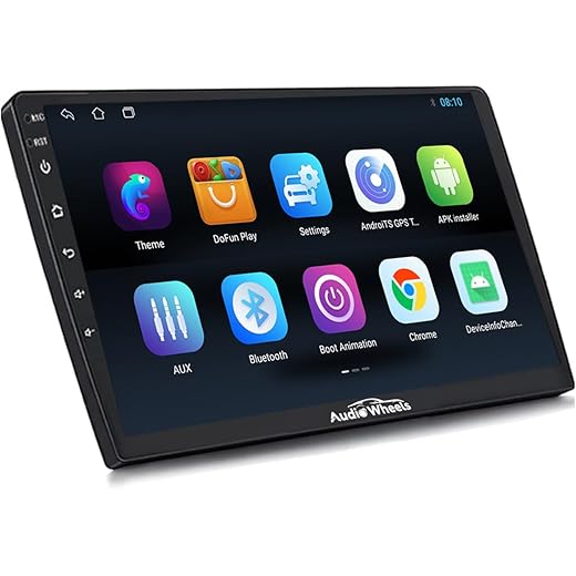 Audio Wheels Car Stereo Touch Screen 2GB