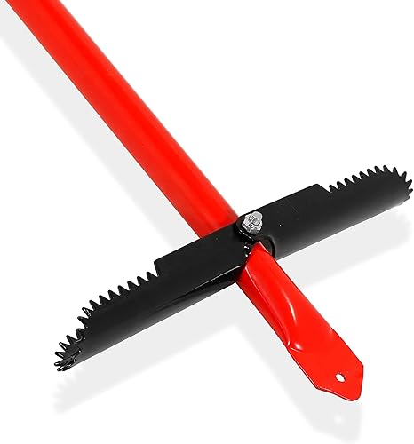 Miniatura 5 de SOLULA Aireador de compost, herramienta de césped para aireación al aire libre, mezcla de compost, deshierbe y torneado y mezcla de tierra, completa