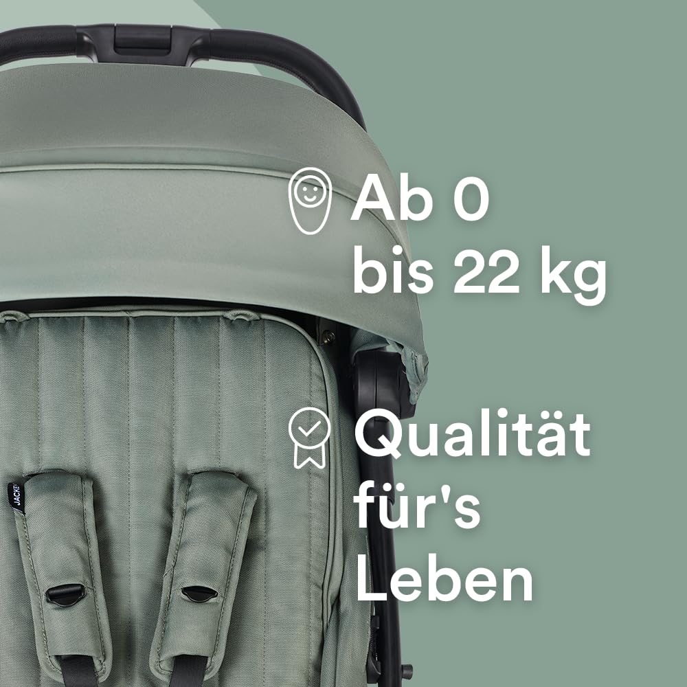 easywalker Jackey² Agave Green | in Hellgrün