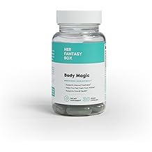 Her Fantasy Box | Body Magic | كبسولات الكلوروفيل - 30 كبسولة نباتية للتخلص من السموم والهضم وصحة الأمعاء ودعم البشرة والبشرة الدهنية - معزز الطاقة الطبيعية