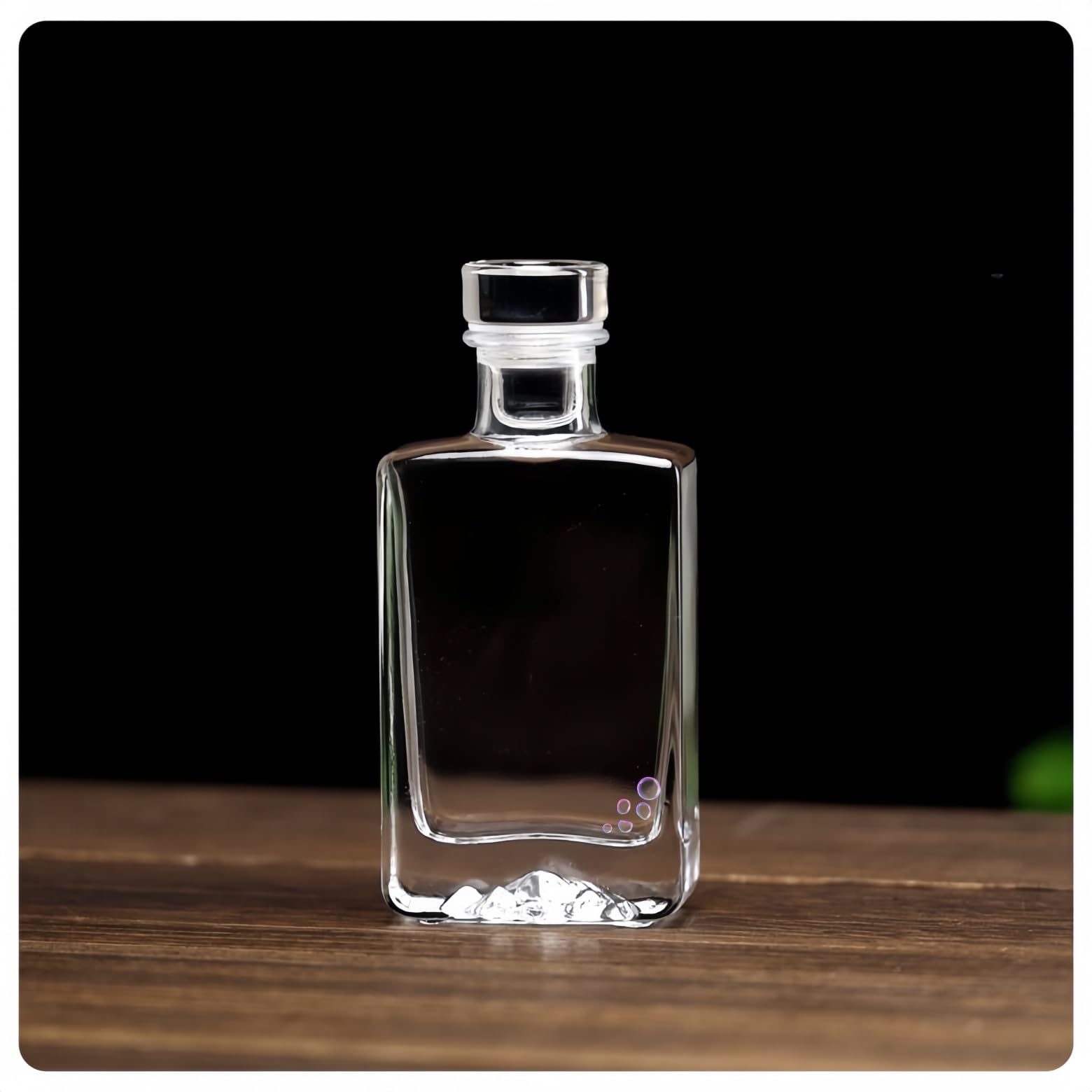 Amazon.co.jp: ウイスキーボトル ガラス瓶 クリスタルガラスデキャンタ