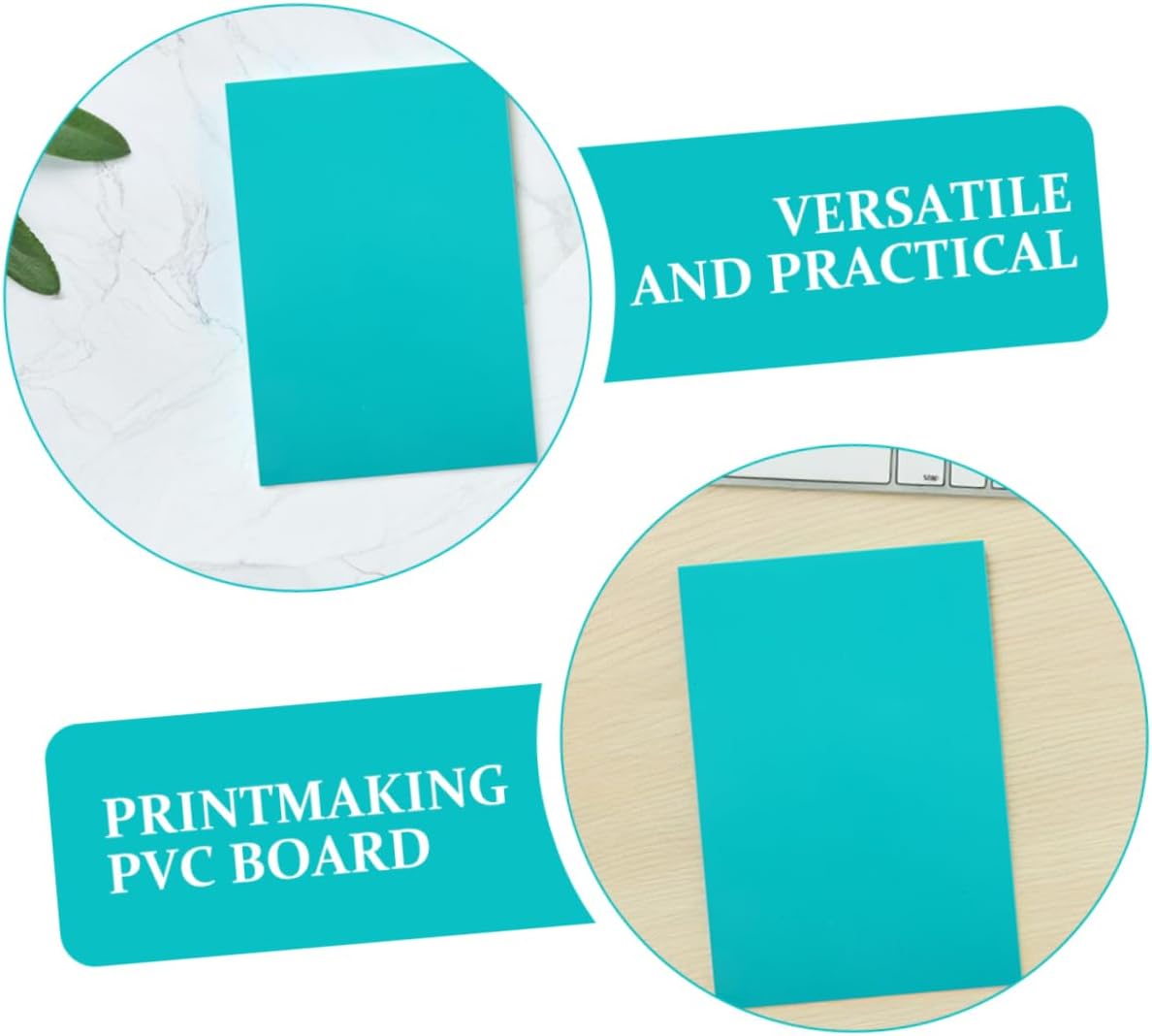 SMASOLO 4pcs PVC Carving Blocks for Printmaking Engraving and Crafts Versatile Engraving Material for Artists and Beginners