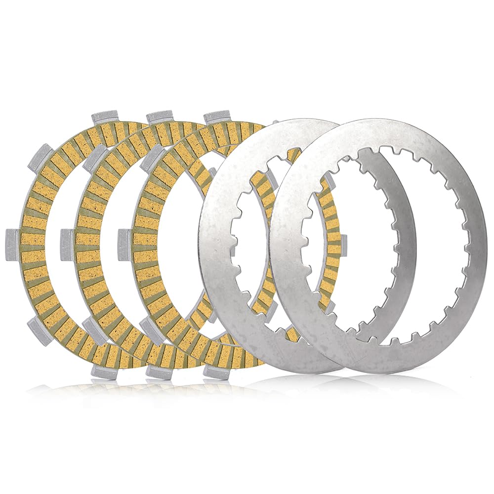 Kit de discos de fricción de embrague de acero para Honda XL125V Varadero 2001-2011 VT125 Shadow 125 1998-2000 22201-MAL-600 22202-MAE-000 23311-200-000