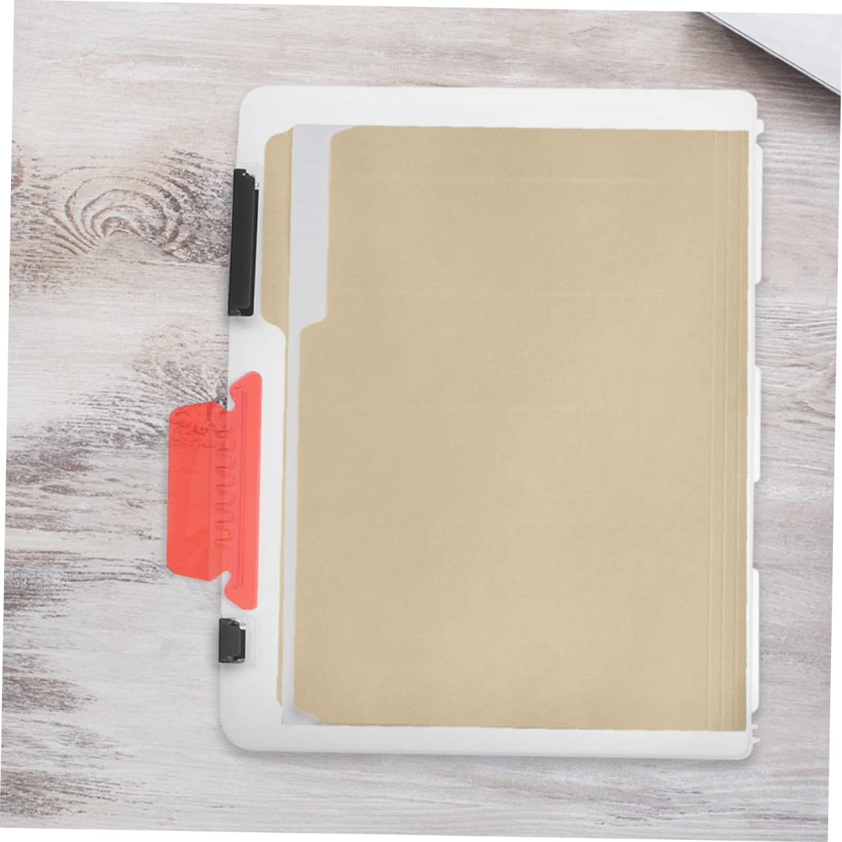 NUOBESTY 5 Set Di Etichette Per Cartelle Sospese Linguette Per Cartelle Sospese Facili Da Riporre Organizer Leggeri E Compatti Inserti Per 40 Pezzi * 5
