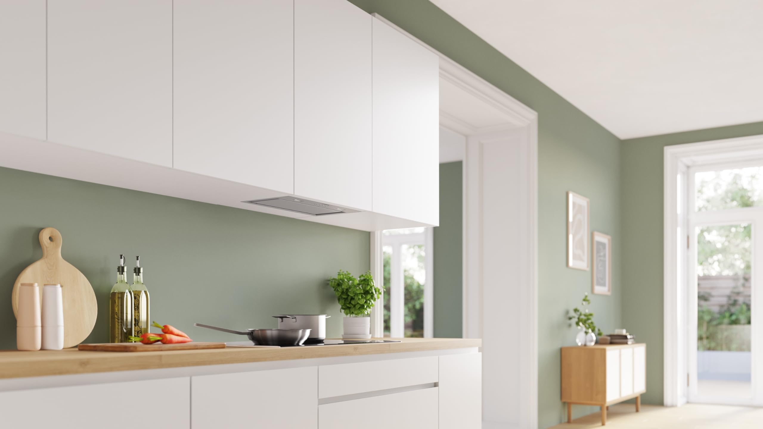 Bosch DLN56AC50, Série 6, Groupe filtrant, 52 cm, Argent métallisé