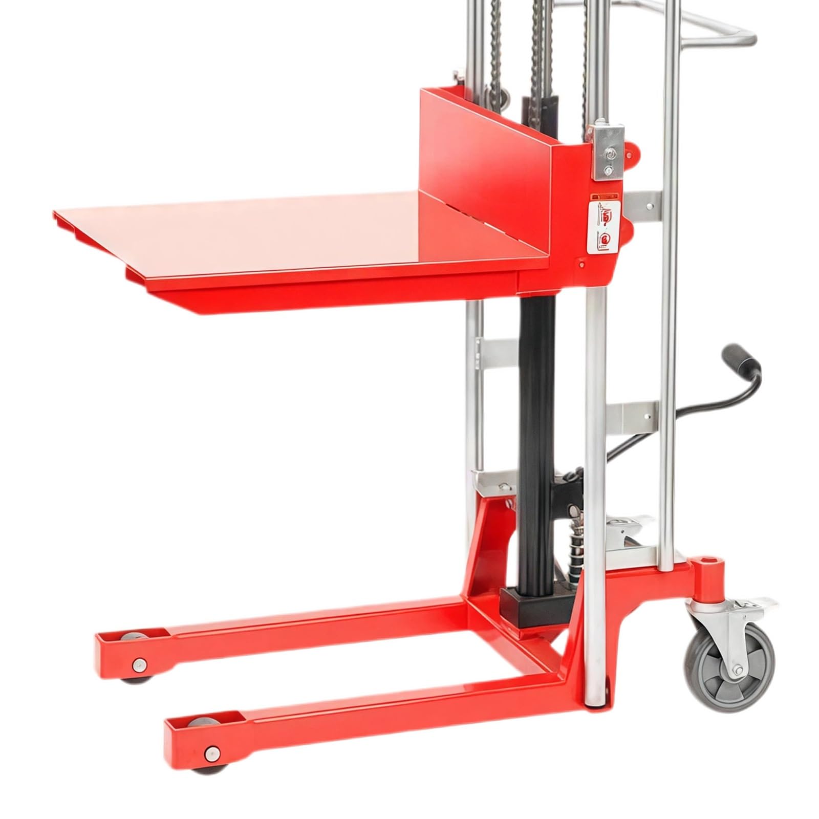 Transpallet Manuale Carrello elevatore Idraulico Manuale da 400 kg, capacità 110 cm, for impilamento in Magazzino