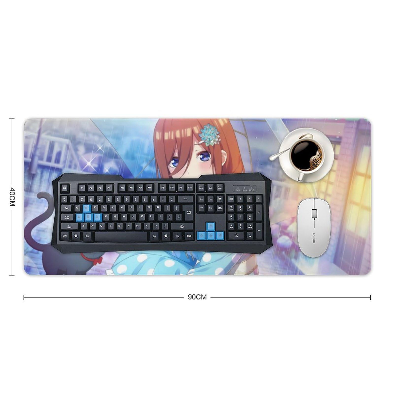 Amazon.co.jp: 五等分の花嫁 中野三玖 ゲーミングマウスパッド 大型