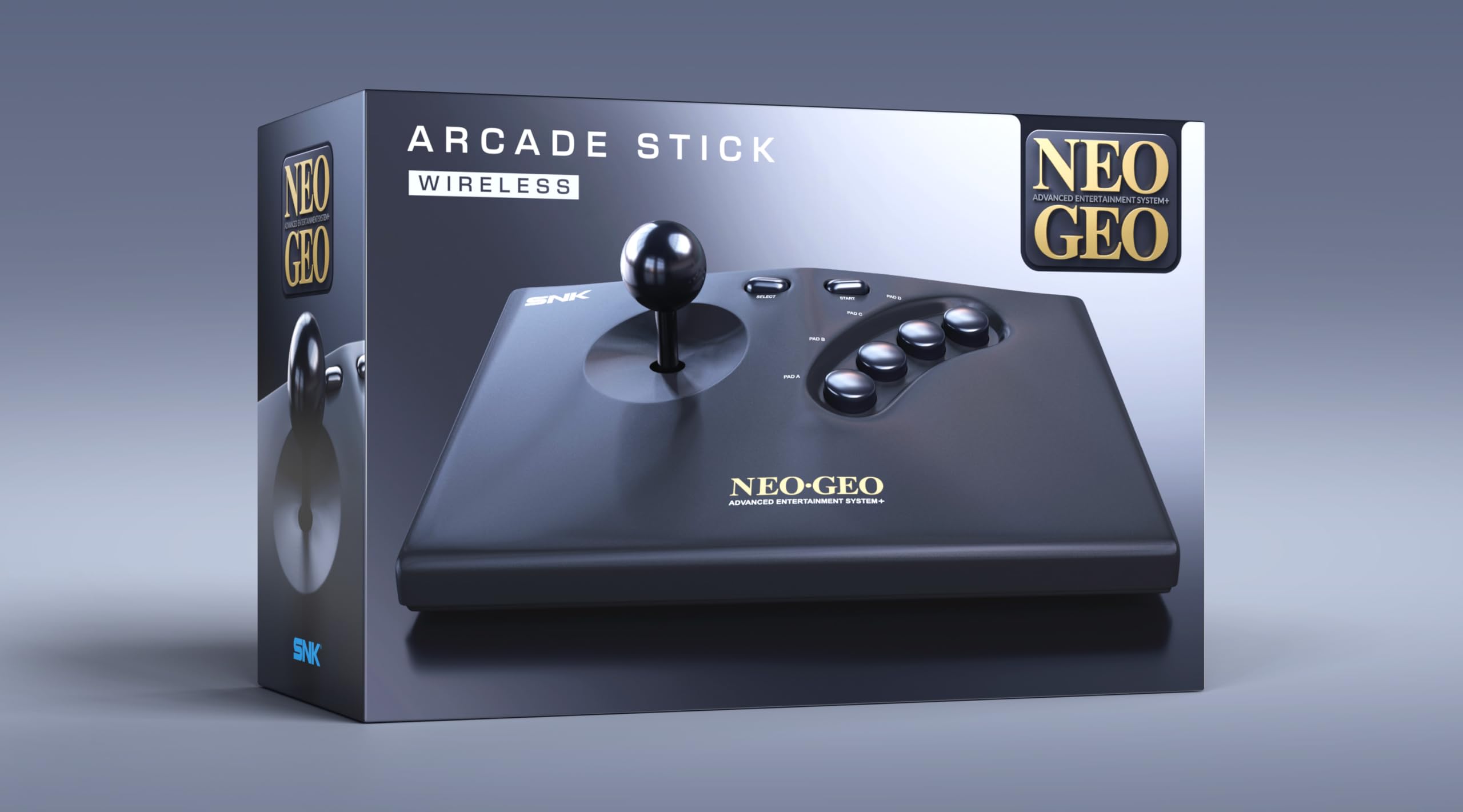 Amazon.com: NEOGEO AES+ Arcade Stick (Black) : Video Games