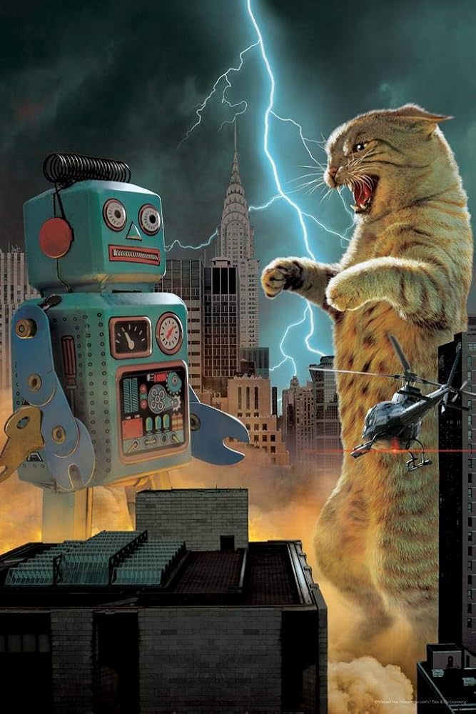 Amazon.com: Catzilla Vs Robot Animal Battle in New York City