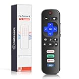 Replacement Remote Control for Roku TV – Compatible with TCL, Hisense, Onn, Philips Roku Smart TVs (Not for Roku Stick or Box)