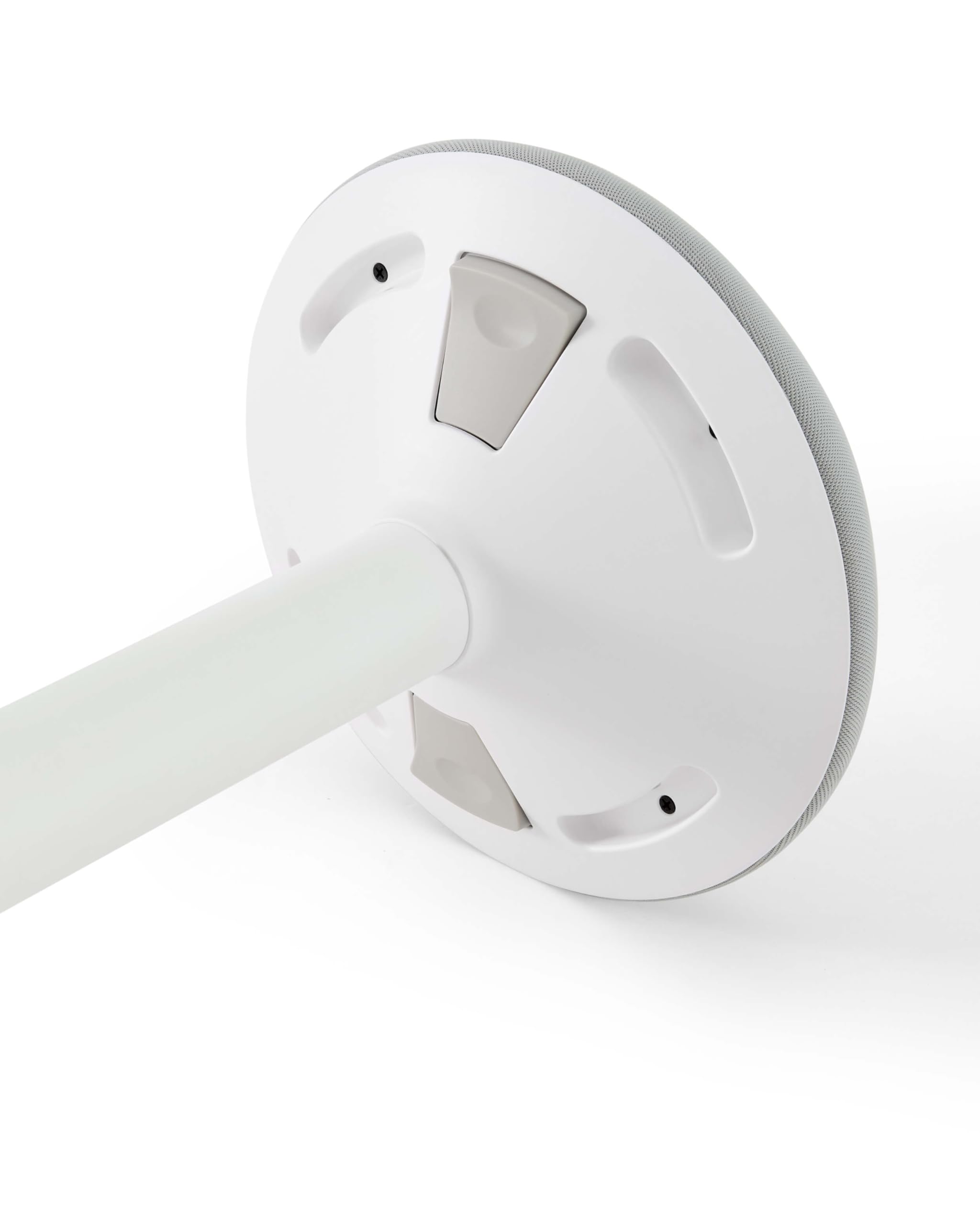 Eigentlich ergonomischer Pendelhocker Bürohocker weiß/grau, 54–79cm | Bürohocker Schwinghocker für dynamisches arbeiten, höhenverstellbar 54–79cm, gepolsterte Sitzfläche, gesundes Sitzen