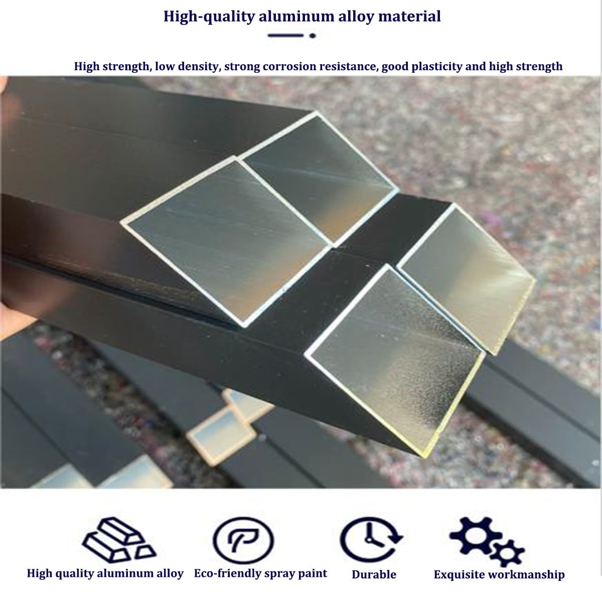 Aluminiowa pokrywa klimatyzatora i schronienie pompy ciepła, odporna na warunki atmosferyczne, pojemnik na śmieci do ogrodu (szary, 110 x 60 x 80 cm) ochrona, stylowy design
