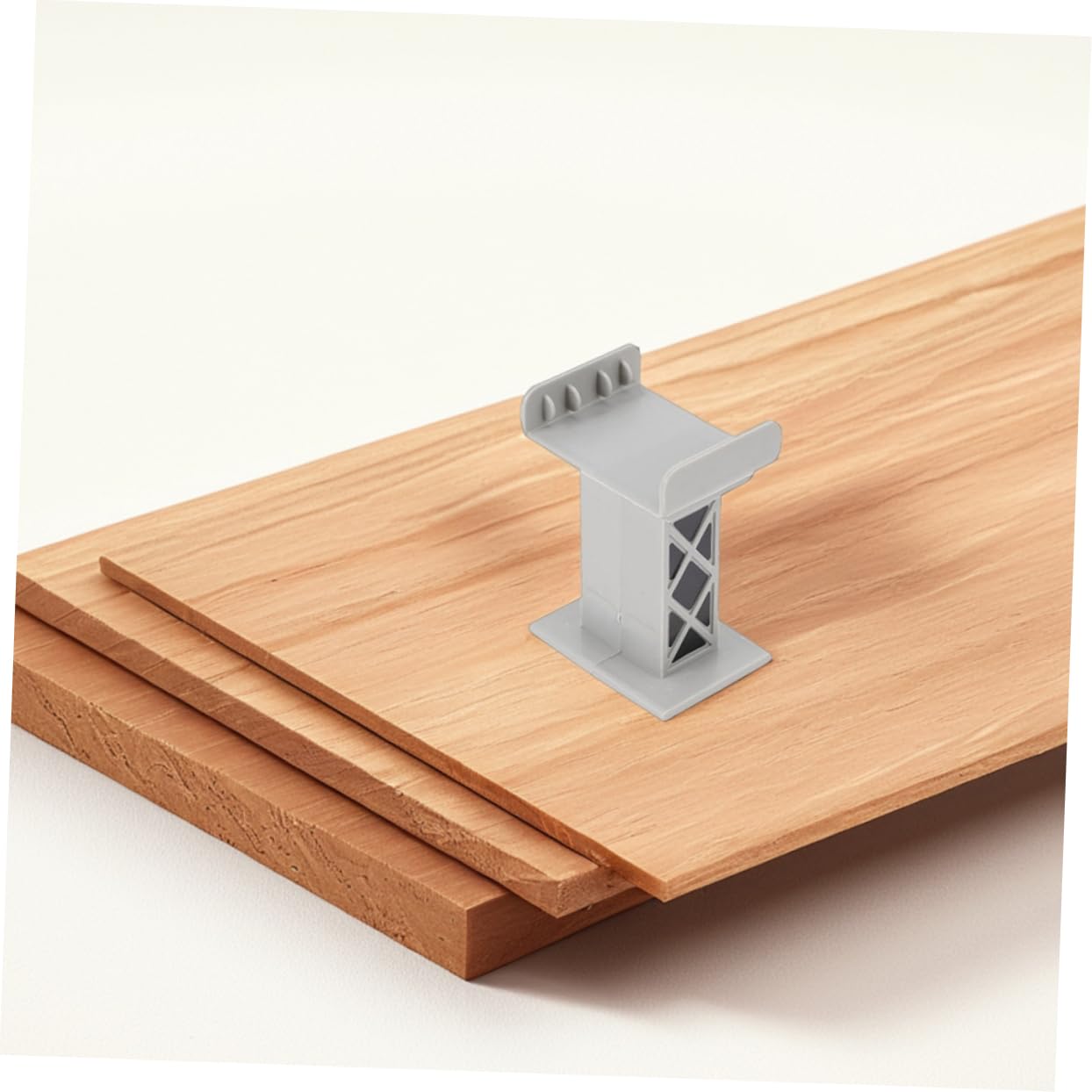 Modèle de Pont pour Jeux 6 Pièces en Plastique, Support de Pilier Ferroviaire Résistant et Sécurisé pour Accessoires de Rails de Train