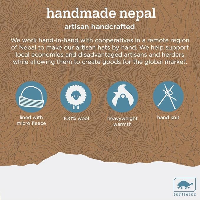 Turtle Fur Nepal Women's Mika Hand Knit Wool Beanie - Image 7