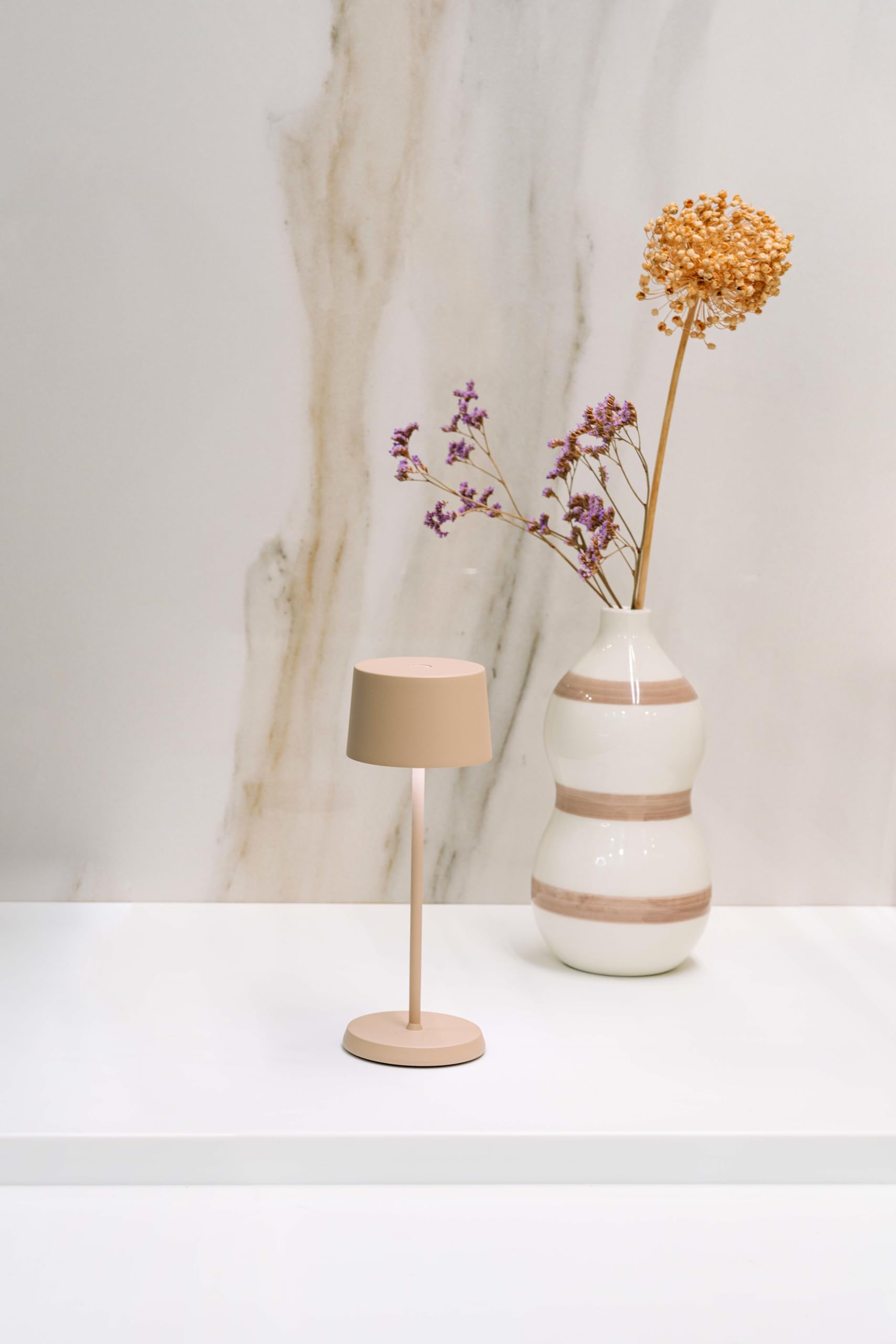 Zafferano, Olivia Micro Lamp, Rechargeable Cordless Table Lamp