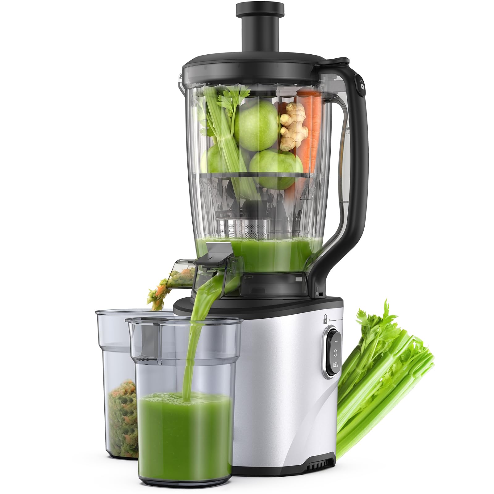 IDEABAY 100 oz Cold Press Juicer