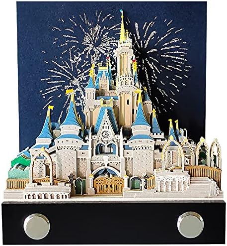SIWEME 3D Memo Pad Calendar 2024,3D Magic Castle Weekly Calendar ...