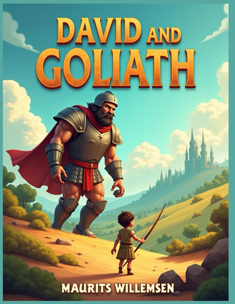 Bible Stories for Kids Ages 5–7 – David and Goliath Storybook for Children, Brave Shepherd Boy Adventure, Christian Faith Book for Kids