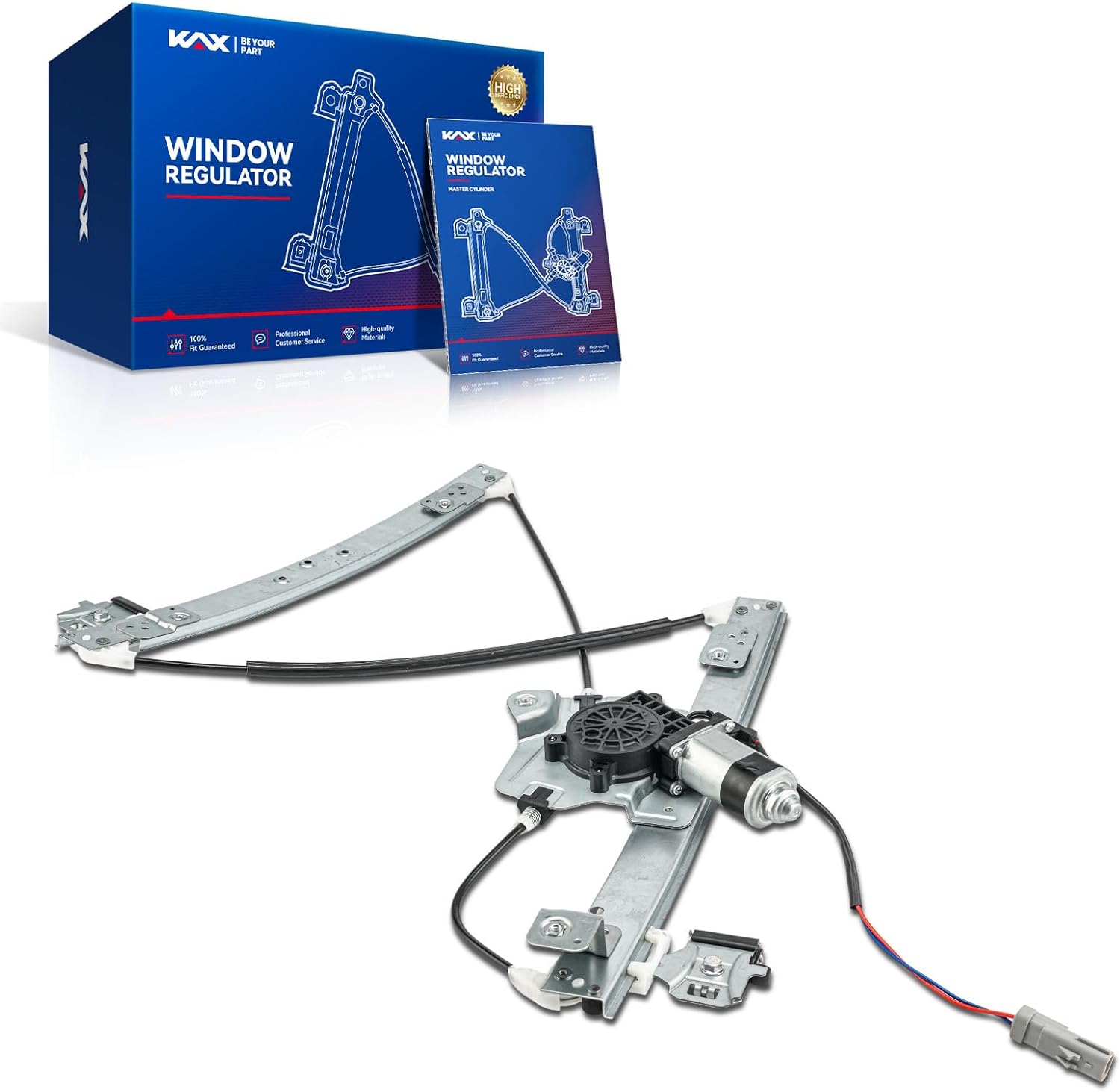 KAX 748-619 Power Window Regulator with Motor Front Left Driver Side Compatible with 2005-2010 Chrysler 300, 2006-2010 Dodge Charger, 2005-2008 Dodge Magnum