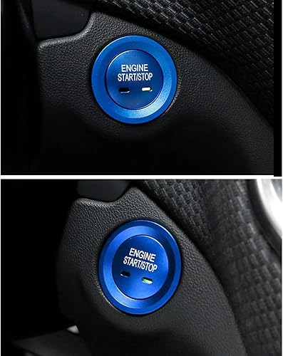 Miniatura 5 de CARFIB Calcomanías de botón de encendido para Chevrolet Chevy Equinox Malibu Sonic Traverse Trax, accesorios de calcomanías de arranque para tapas,