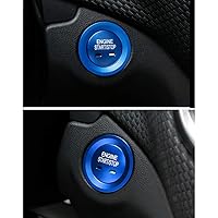 Vista 5 de CARFIB Calcomanías de botón de encendido para Chevrolet Chevy Equinox Malibu Sonic Traverse Trax, accesorios de arranque y parada, tapas de piezas