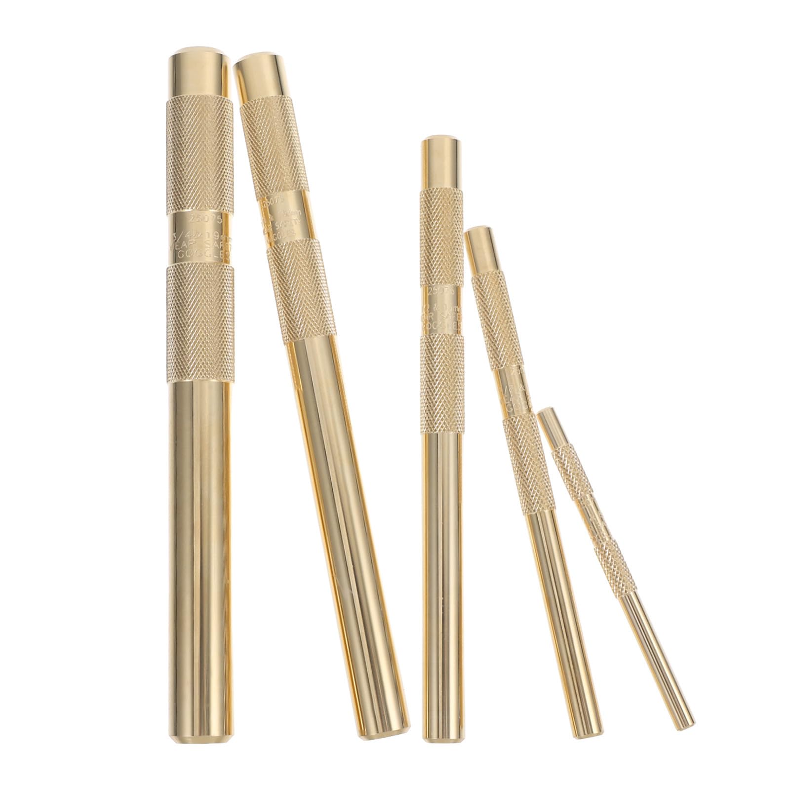 COHEALI Juego de Punzones de Latón para Perforar Metal Precisión, Herramienta de Punzonado Profesional, Material Latón, Uso en Metalurgia y Procesamiento Mecánico