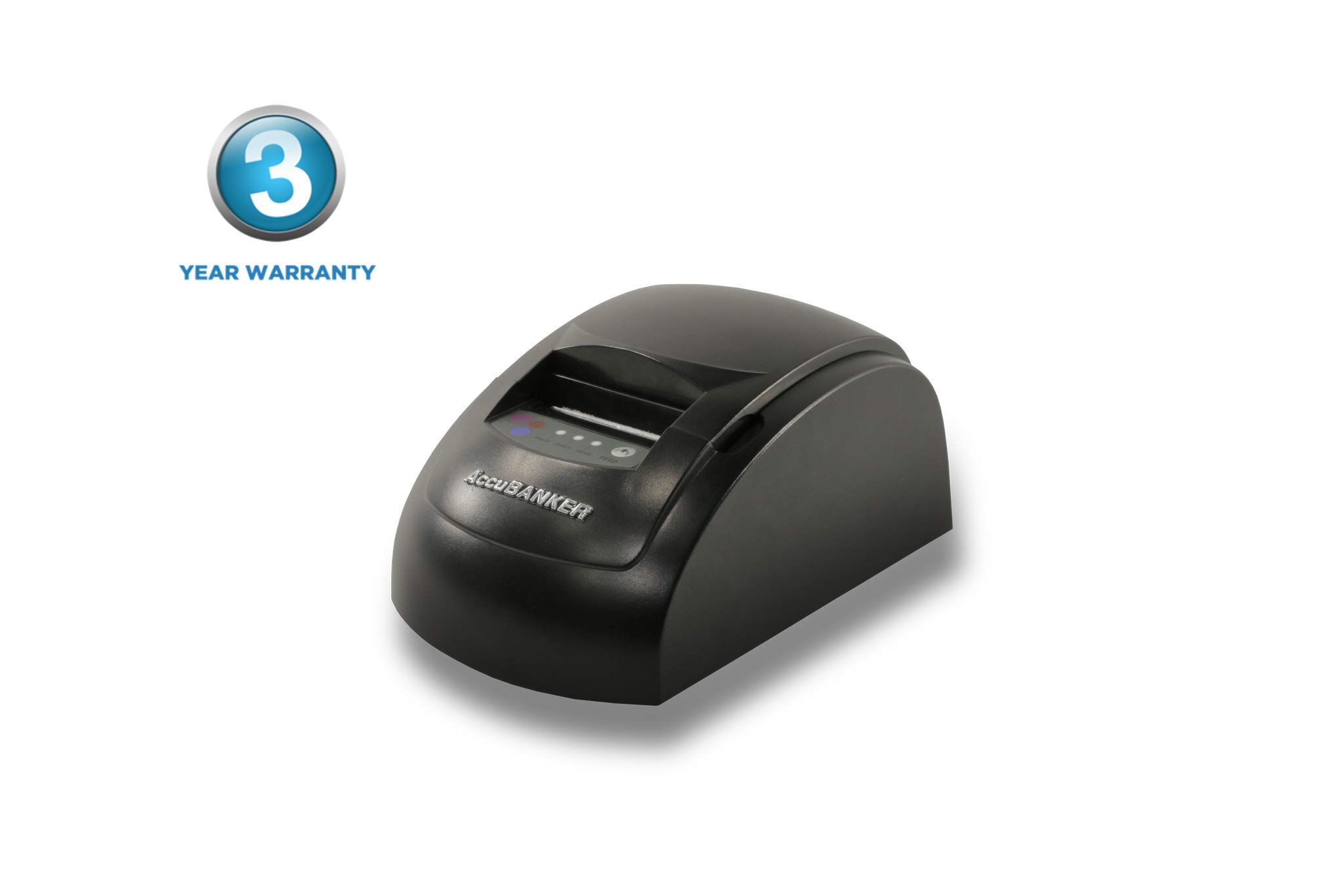 AccuBANKER MP20 Thermal Printer for AB5800 Bill Counter - Prints Reports of Verified Bills, Quick and Easy to Use, Compact Design, Quick Printing Speed, Low Noise Level (AB5800 Compatibility)